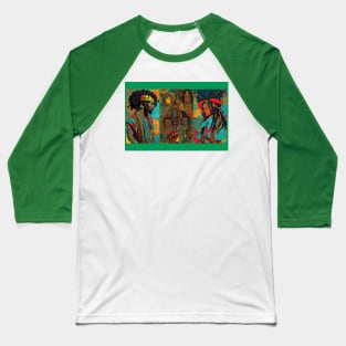 ArtBeats Gallery - Lofi Reggae Baseball T-Shirt